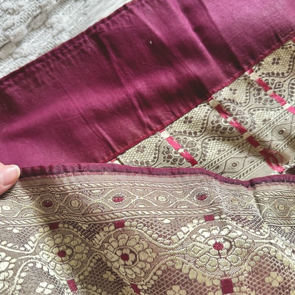 Fabric / sari material - Picture 3 of 4